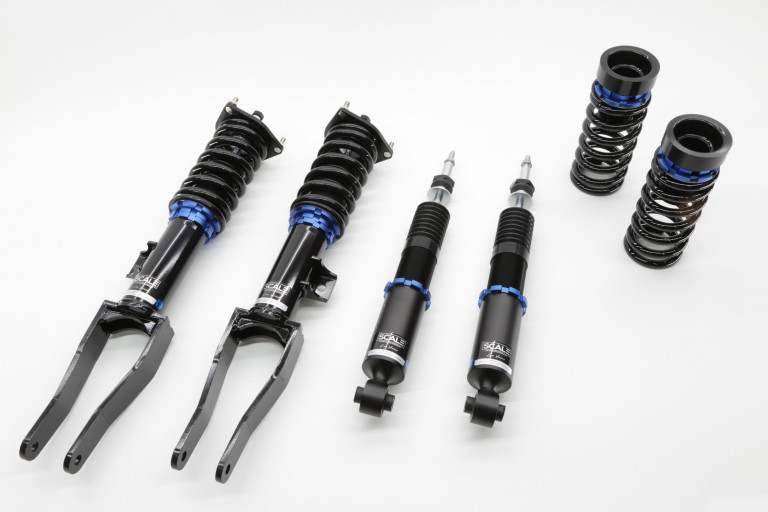 1-4 Inch Lowering Coilover Springs For 88-00 Honda Civic EG/EJ/EK & DC – White Springs, Adjustable 12 thumbnail image